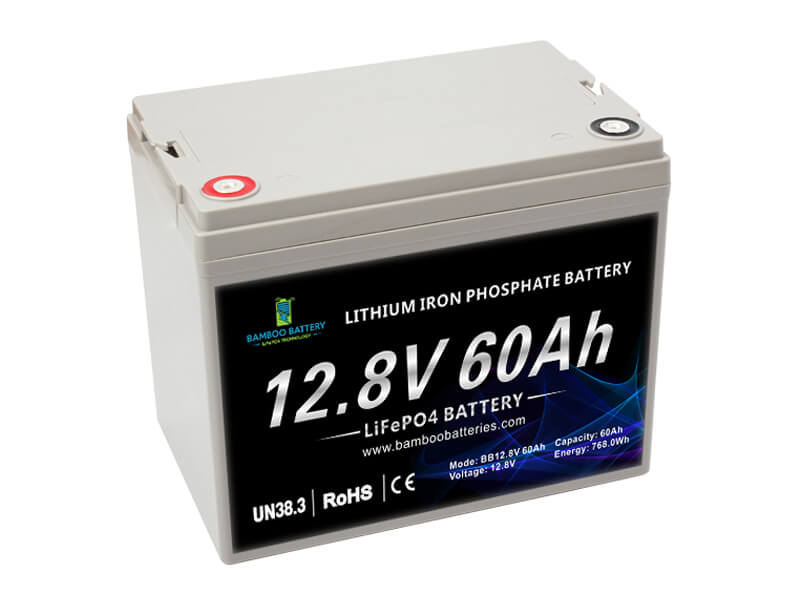 Een bezoek aan grootouders Wiskunde ramp 12V 60Ah LFP battery & 12V 60Ah LiFePO4 lithium battery