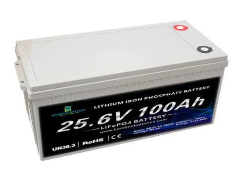 24V 100Ah LiFePO4 Battery